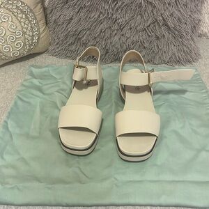 Beige sandals